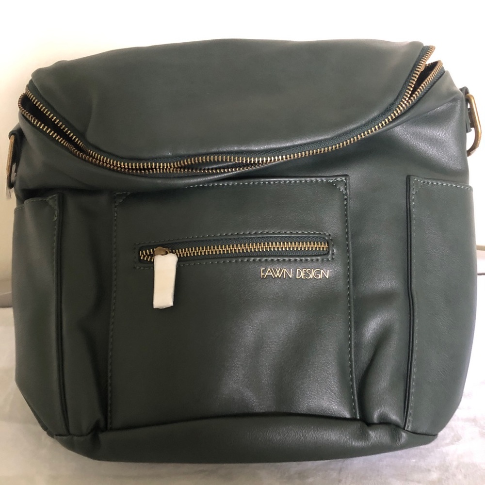 Fawn Design Forest Green Mini backpack